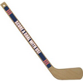 Wood Hockey Stick / 24" With Decal